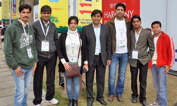 Auto Expo 2012: Behind the scenes